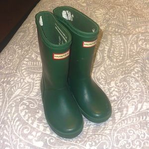 Hunter Boots size 10 Toddler